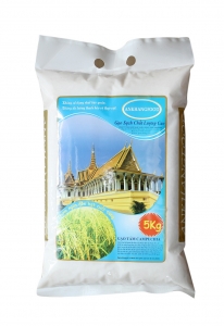 Gạo tám thơm Campuchia NK (túi 5kg)